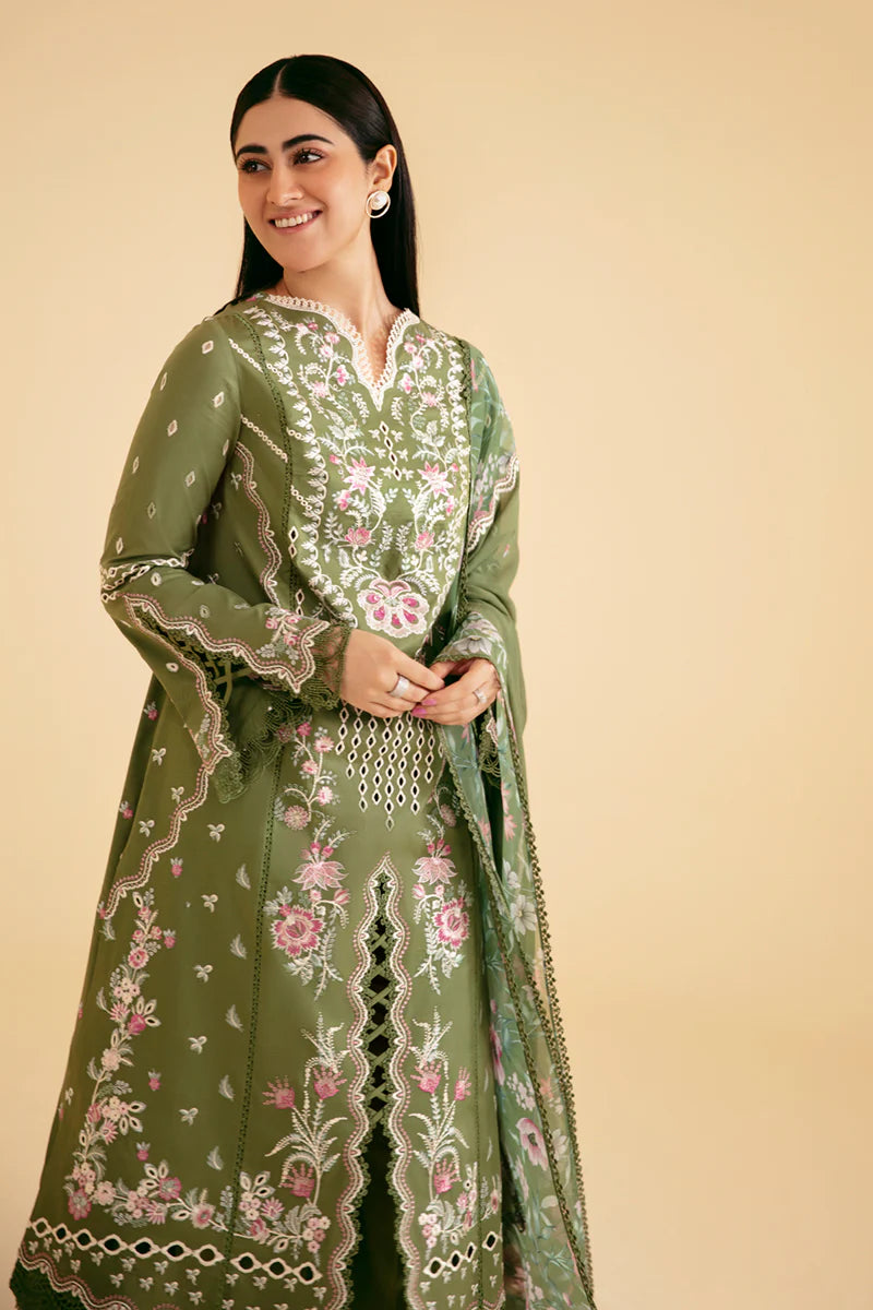 Qlinekari Lawn Suits by Qalamkar | 2024 | SQ-14