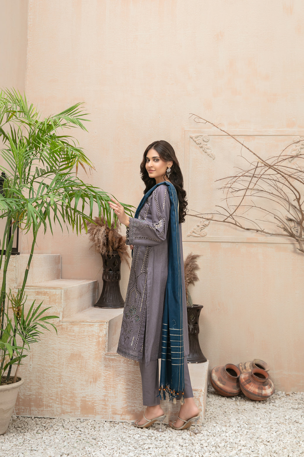 Afsaneh by Tawakkal Fabrics Semi Stitched Lawn Collection’23- D8666