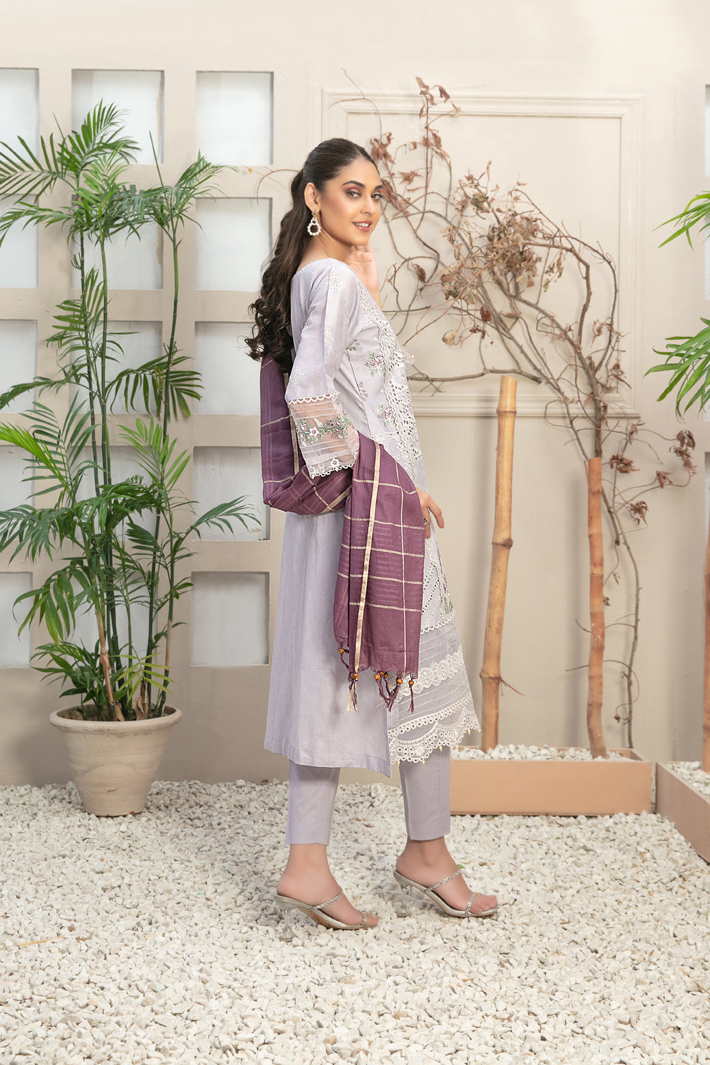 Afsaneh by Tawakkal Fabrics Semi Stitched Lawn Collection’23- D8663