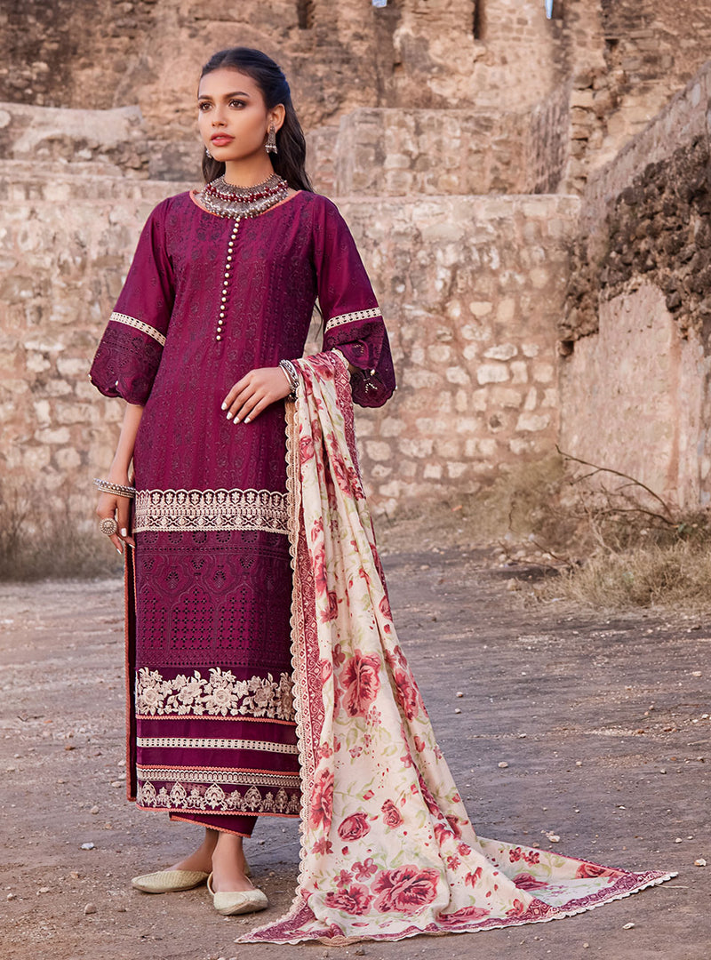 Zainab Chottani Luxury Chikankari Lawn - 2022 | 6A