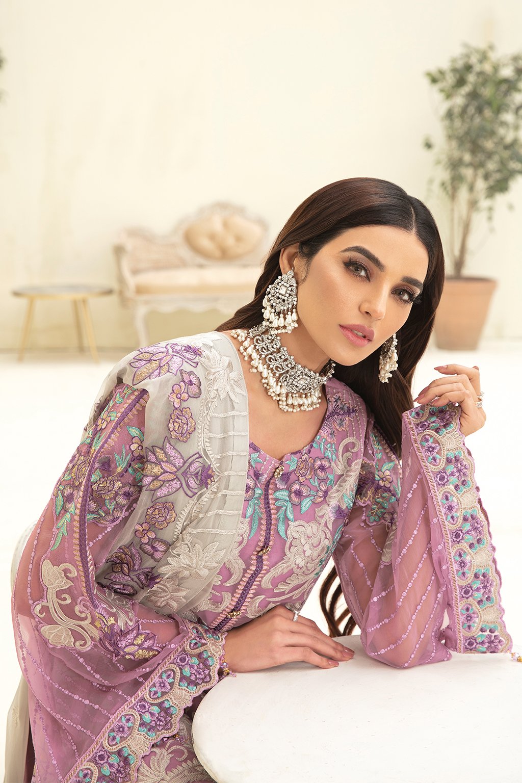 Ramsha Chevron Vol - 3 Chiffon Collection - A-301