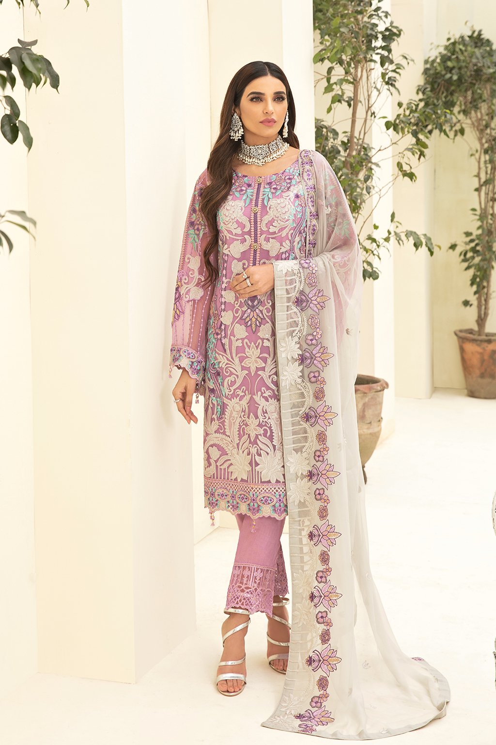 Ramsha Chevron Vol - 3 Chiffon Collection - A-301