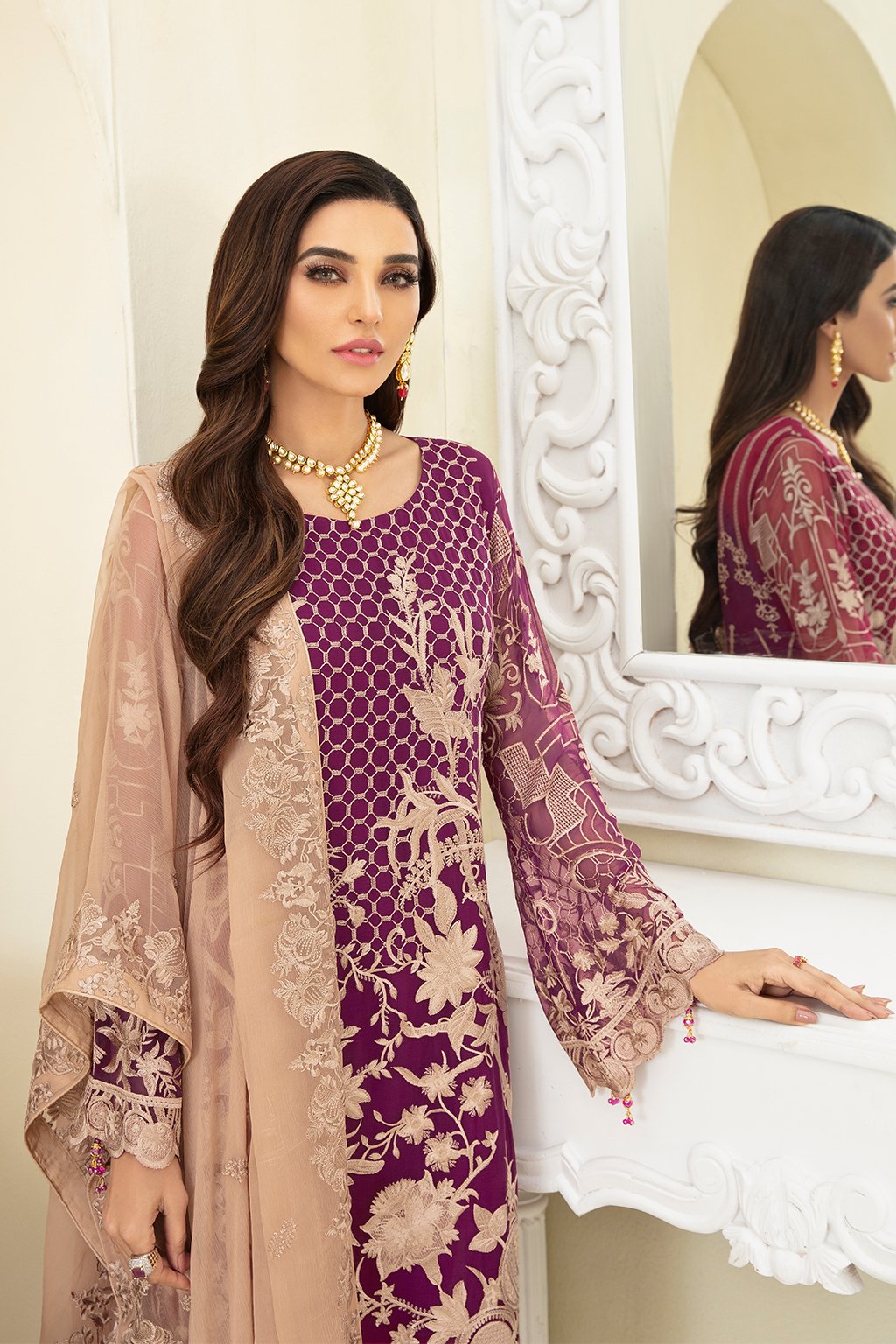 Ramsha Chevron Vol - 3 Chiffon Collection - A-307