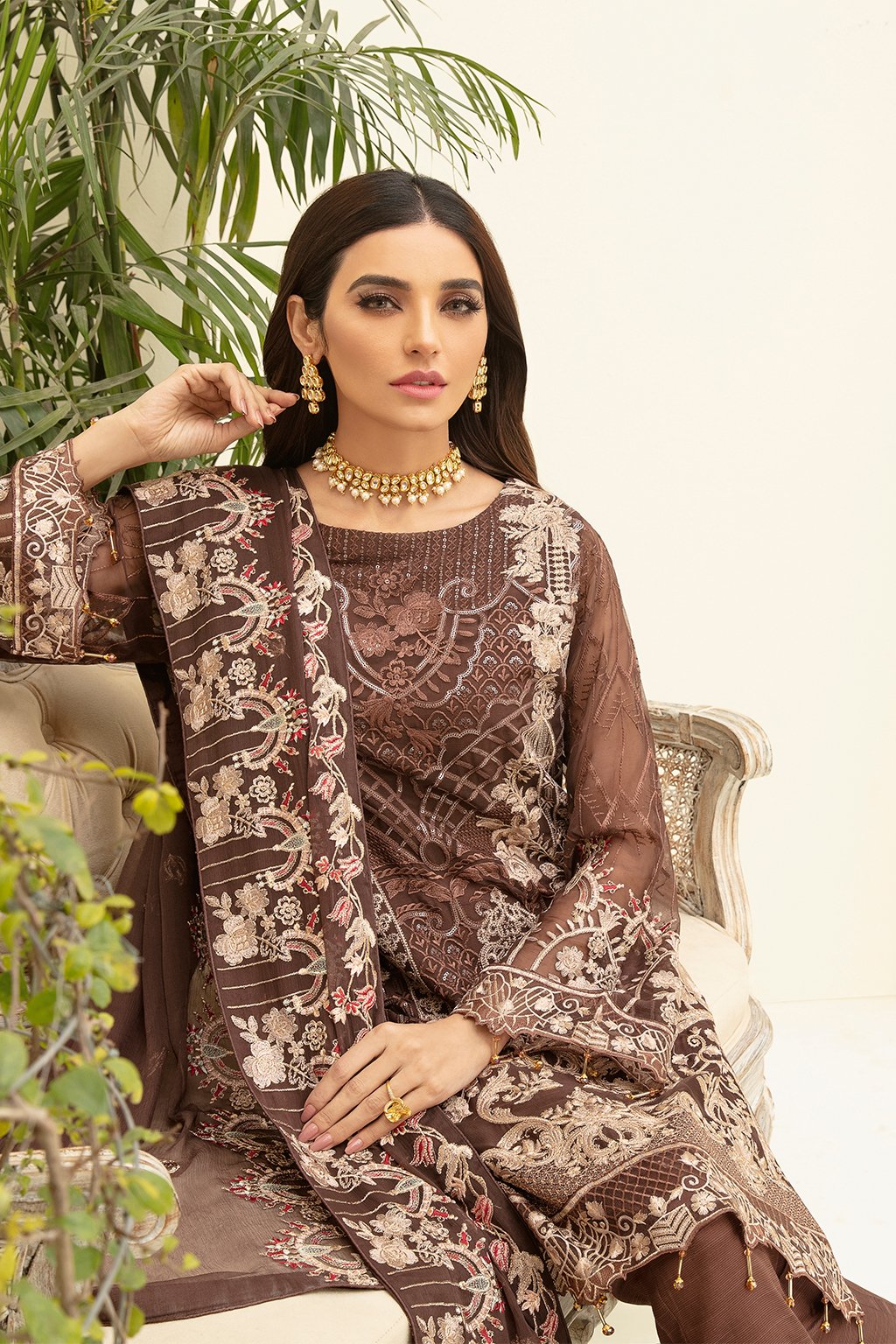 Ramsha Chevron Vol - 3 Chiffon Collection - A-309