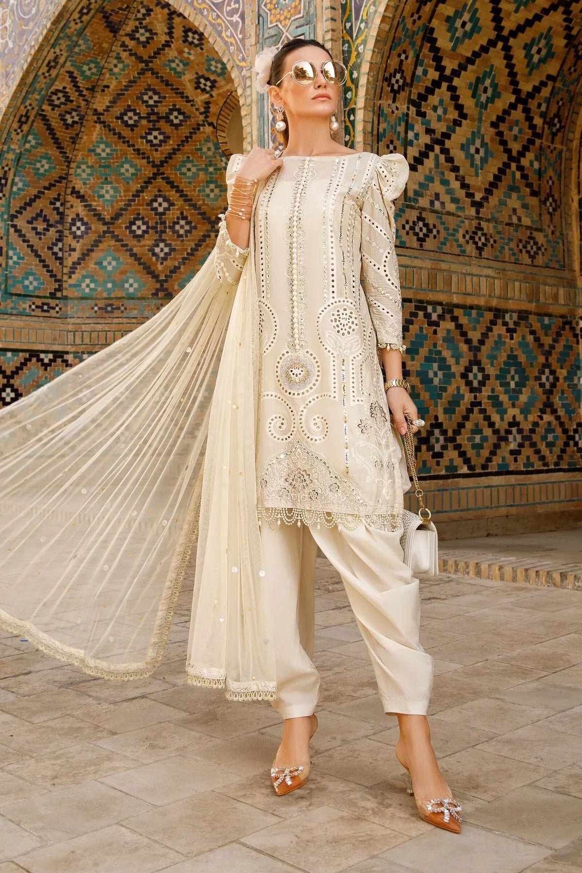 MARIA. B Lawn Voyage EID Collection | D-2308-A