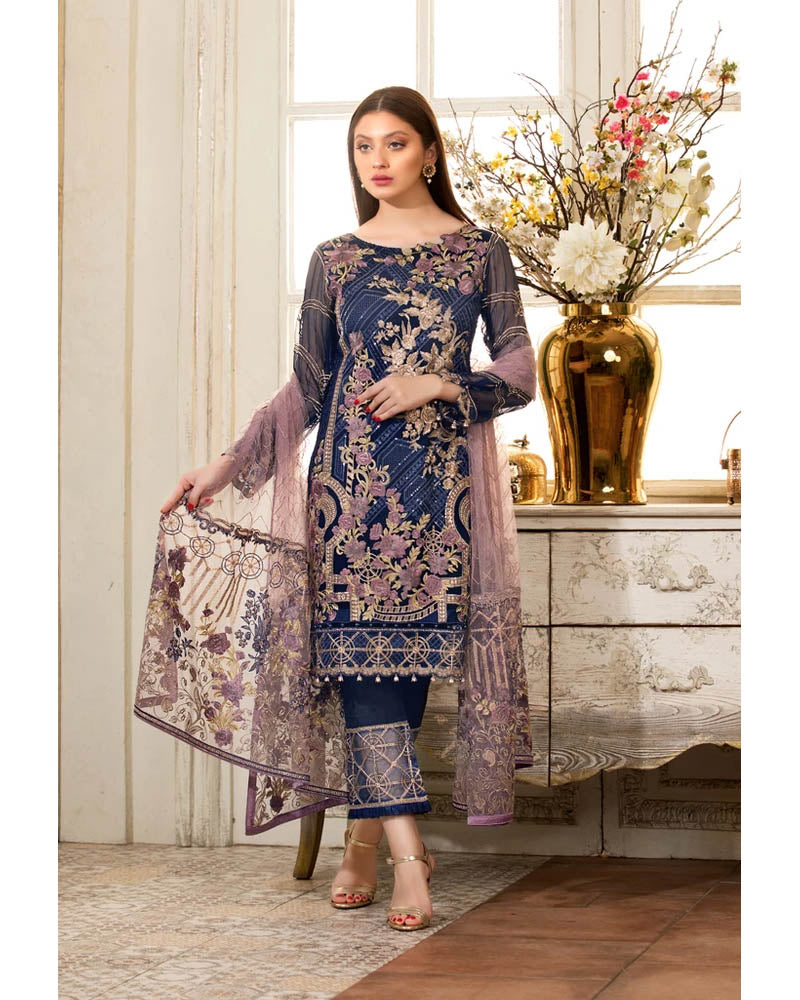 Ramsha Rangoon Collection Vol 4 Pakistani Salwar Suit D-403