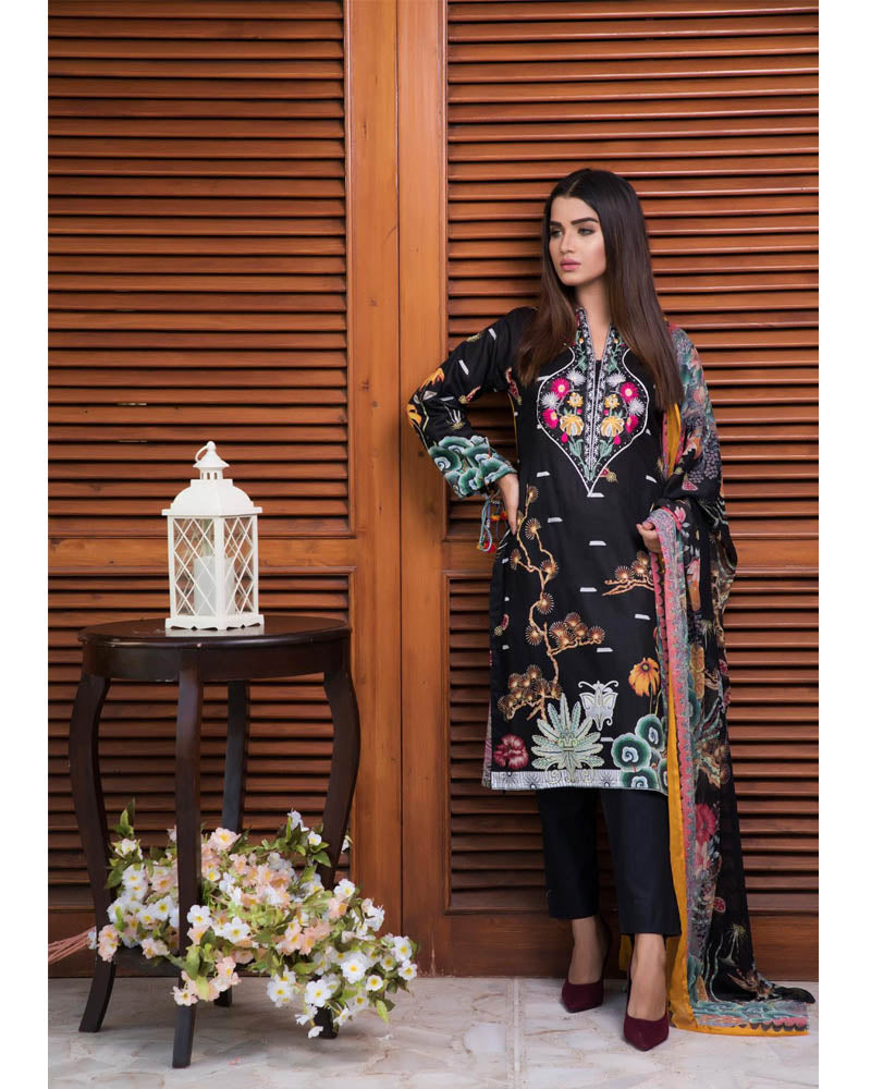 Rang Rez Lawn Volume 3 Pakistani Suit DN-08
