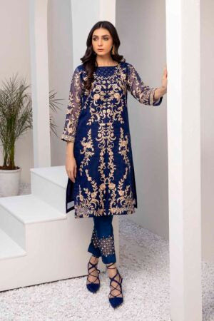 Azure luxury kurti - Iris