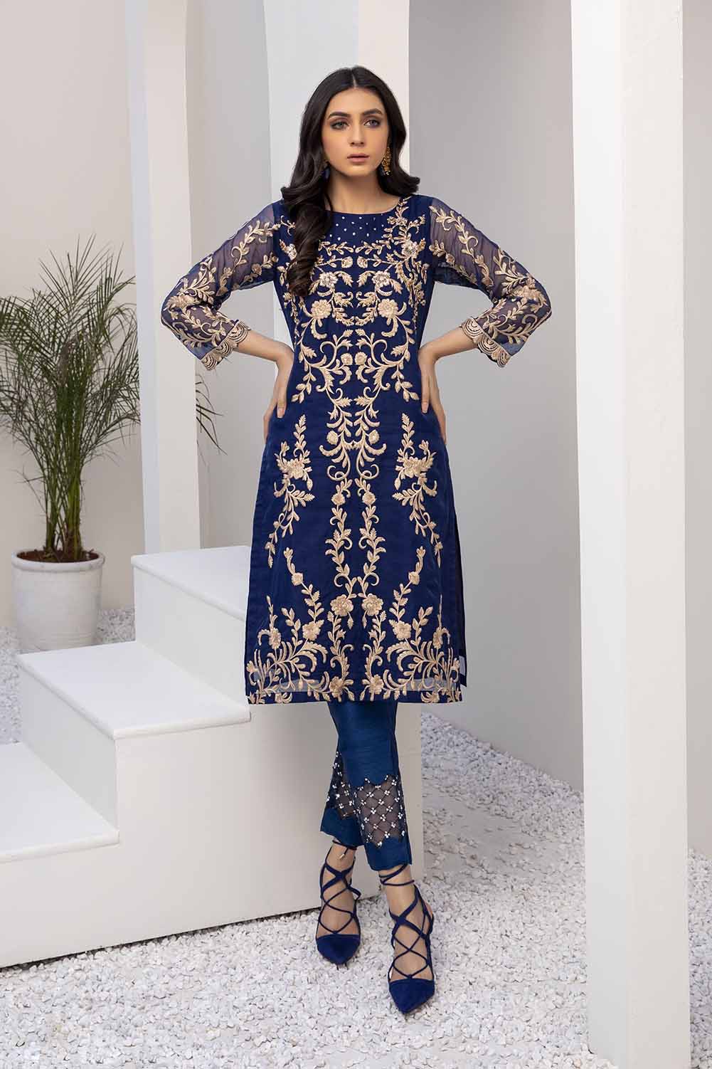 Azure luxury kurti - Iris