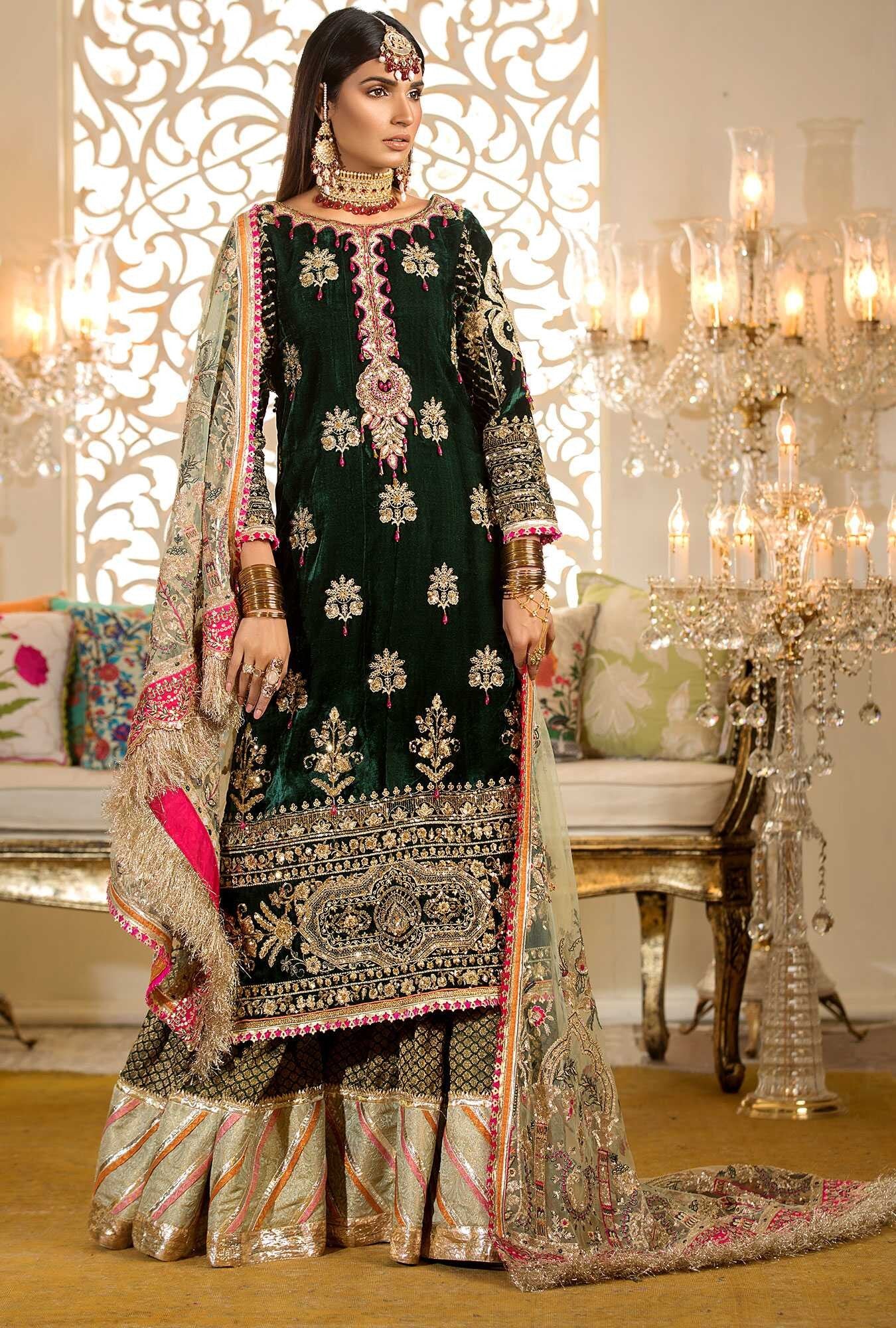 Noor by Saadia Asad Embroidered 2019 Pakistani Salwar Suit NEMBD-D6