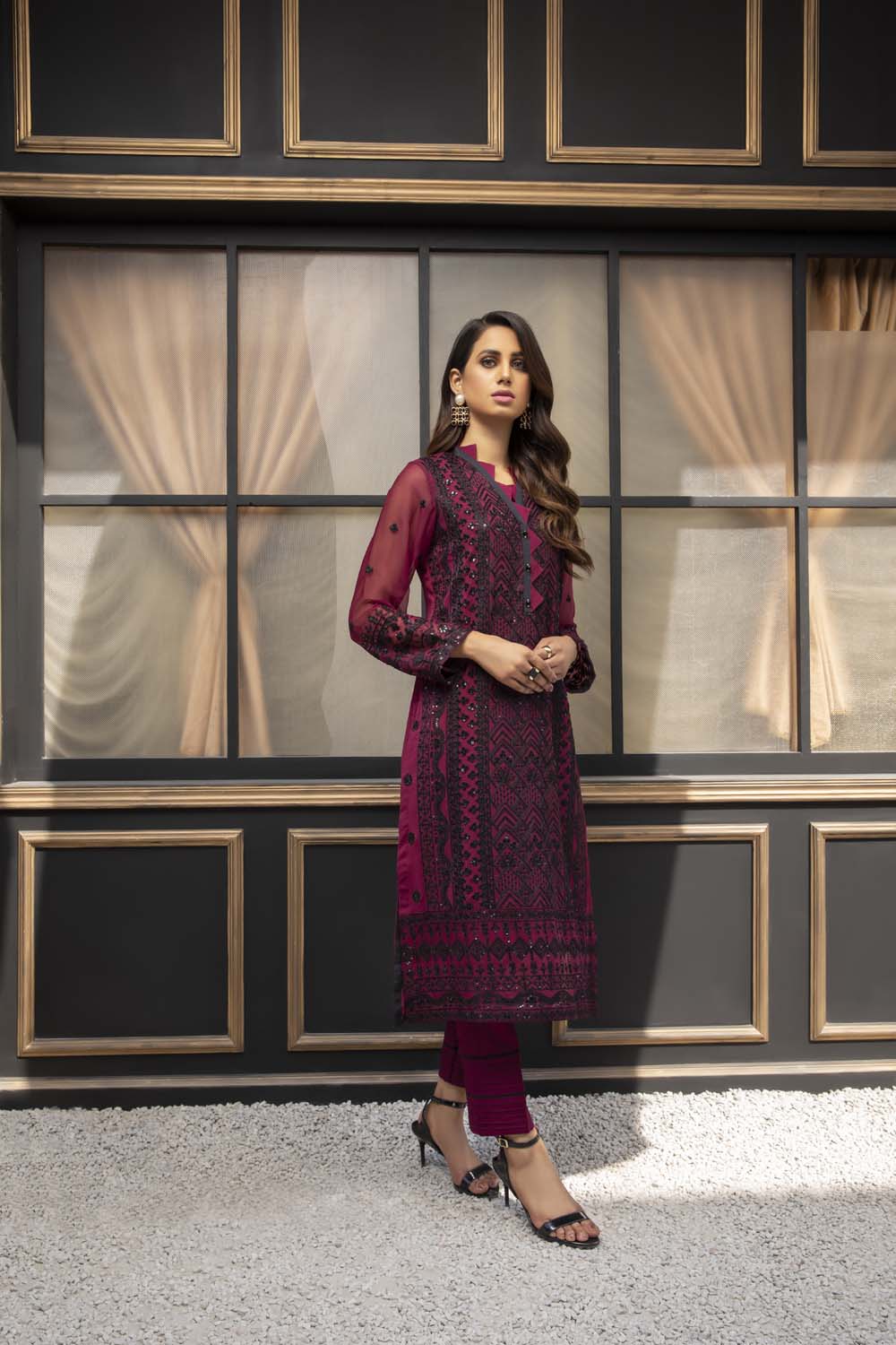 Azure luxury kurti - Night Fairy