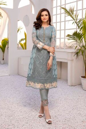 Azure luxury kurti - Secret Garden