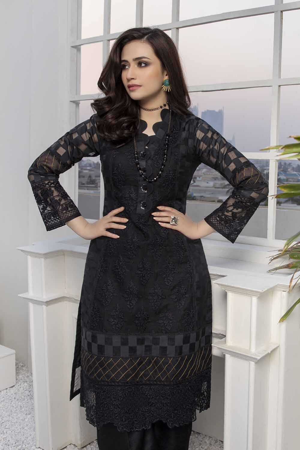 Azure luxury kurti - Secret Melody