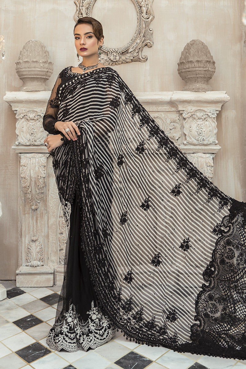 Maria B Mbroidered Chiffon Collection - Bd-1903