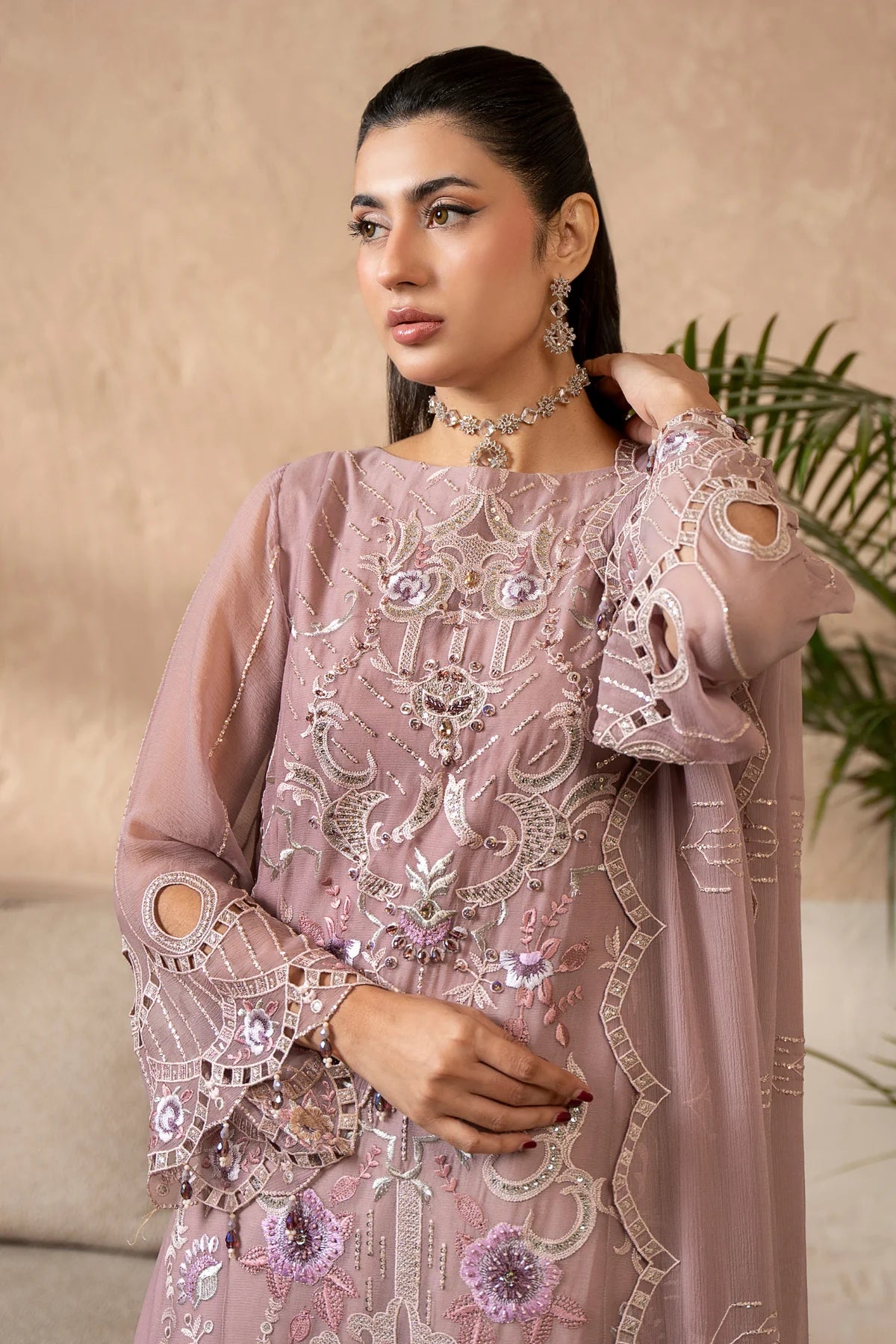 Aura by Zebtan Chiffon Handwork Collection Vol - 03