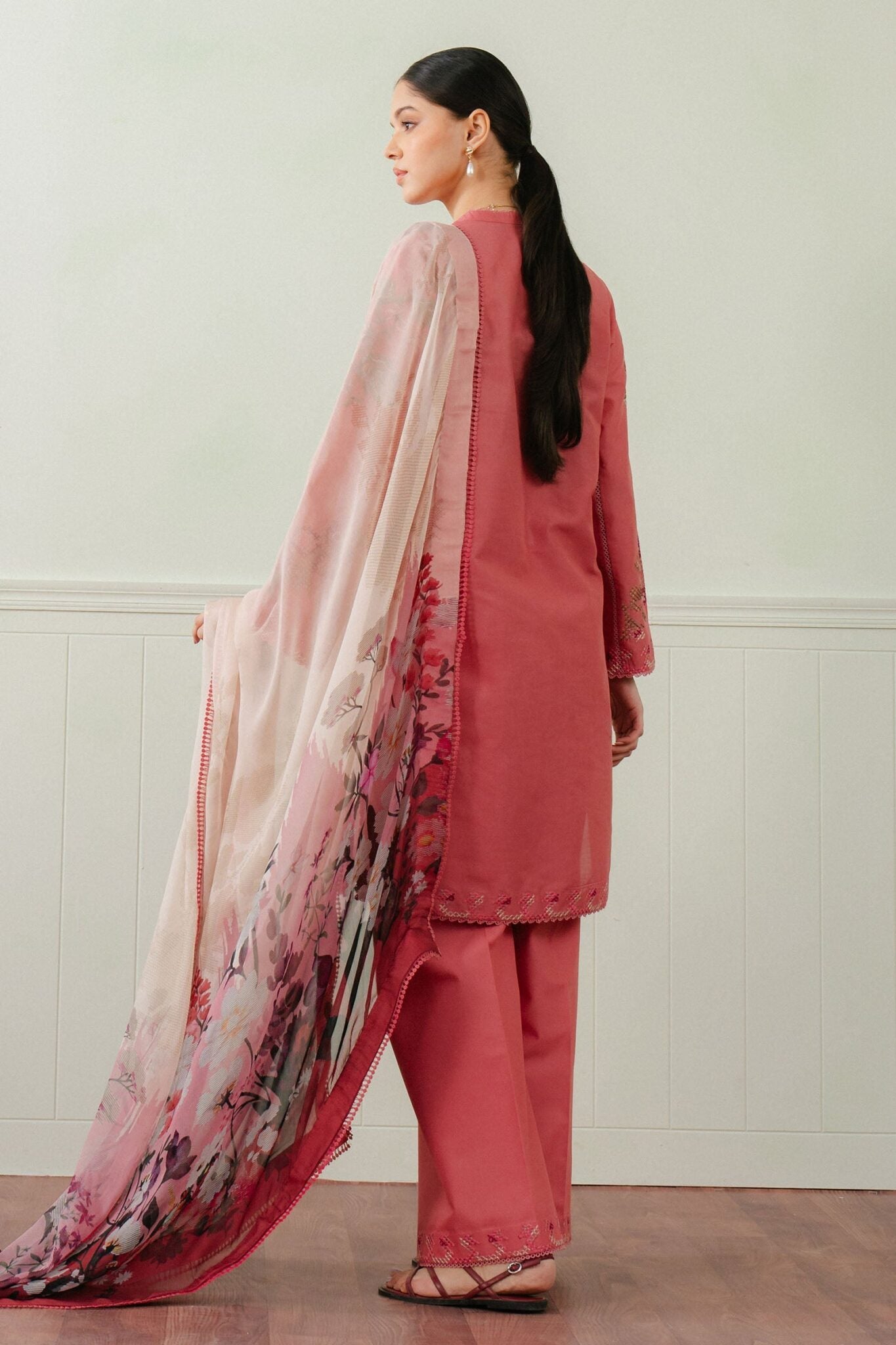 Coco by Zara Shahjahan Embroidered lawn suits 2025 - 4A
