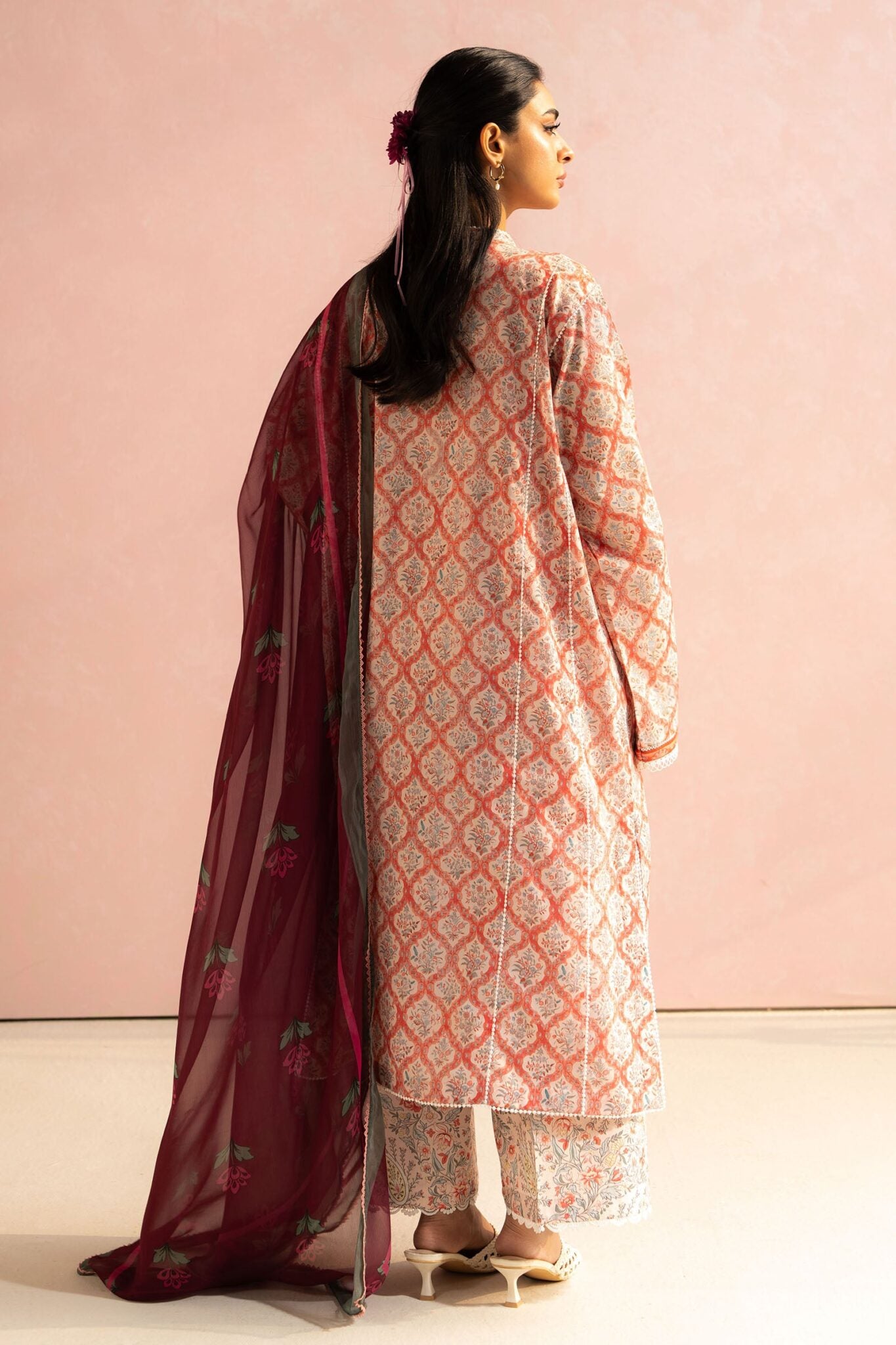Coco prints unstitched lawn suits by Zara Shahjahan 2025| Amaya - 10A