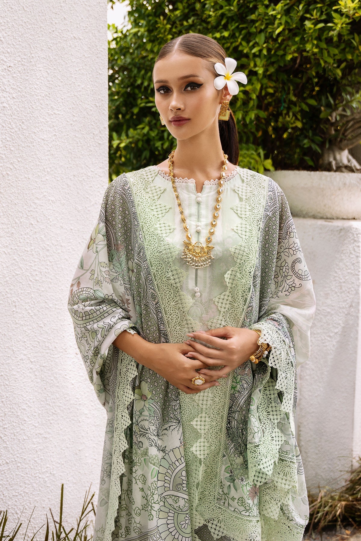 Jade urbane unstitched printed lawn suits - 20623B