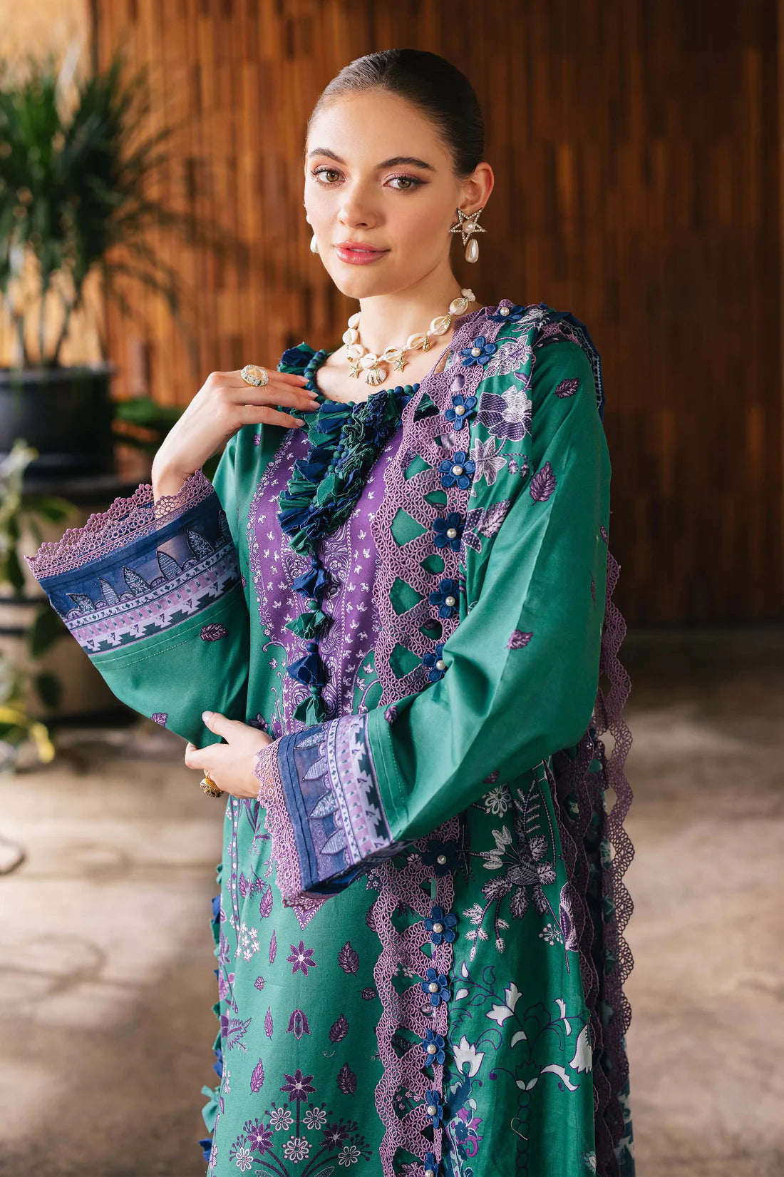 Jade urbane digital printed lawn collection 2025 | 20716-B
