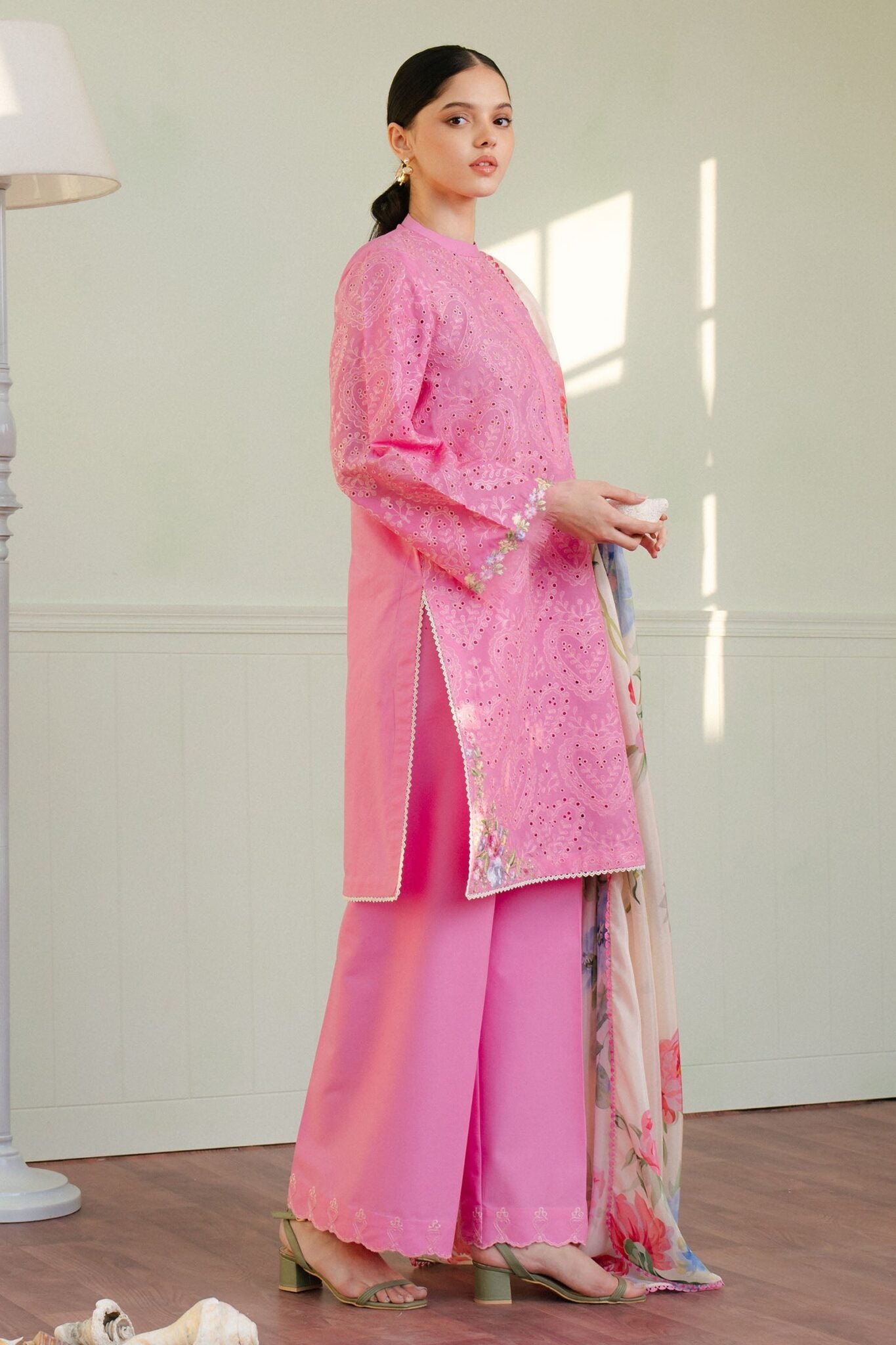 Coco by Zara Shahjahan Embroidered lawn suits 2025 - 3A