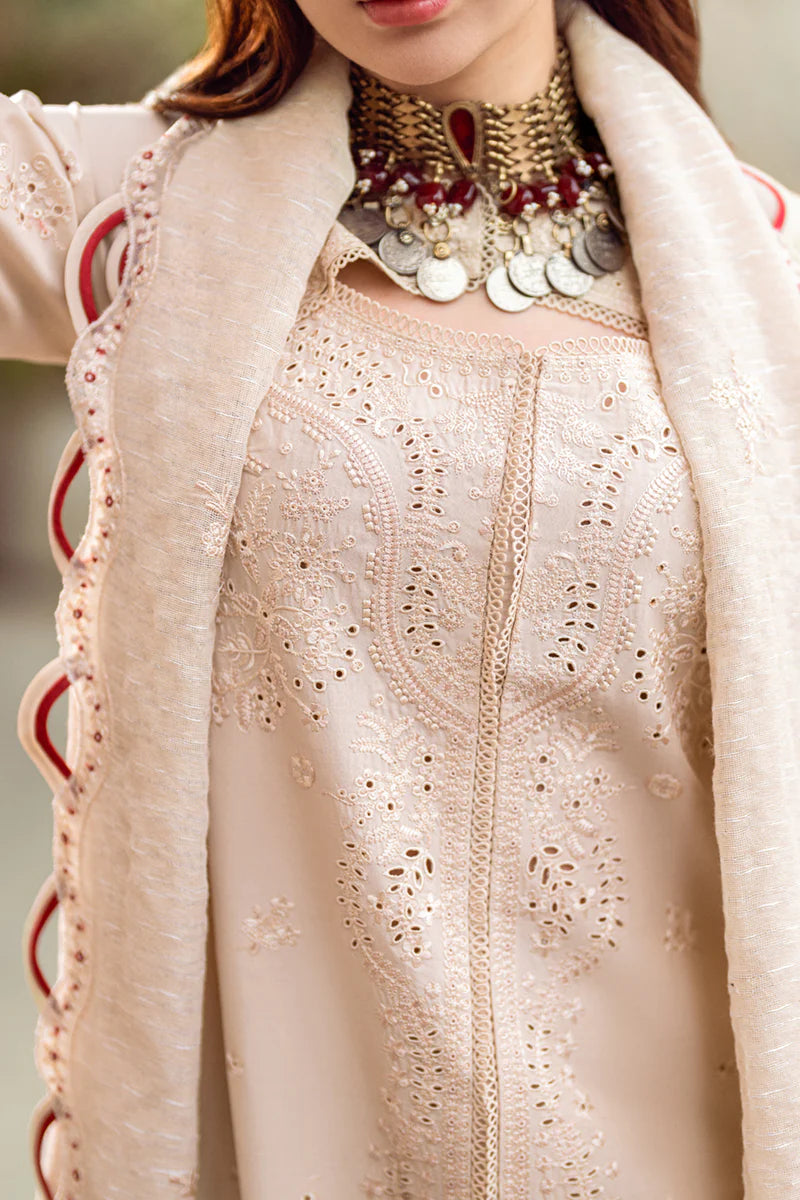 Qalamkar Sahil luxury unstitched lawn suits 2025 - FK-16-Anaya
