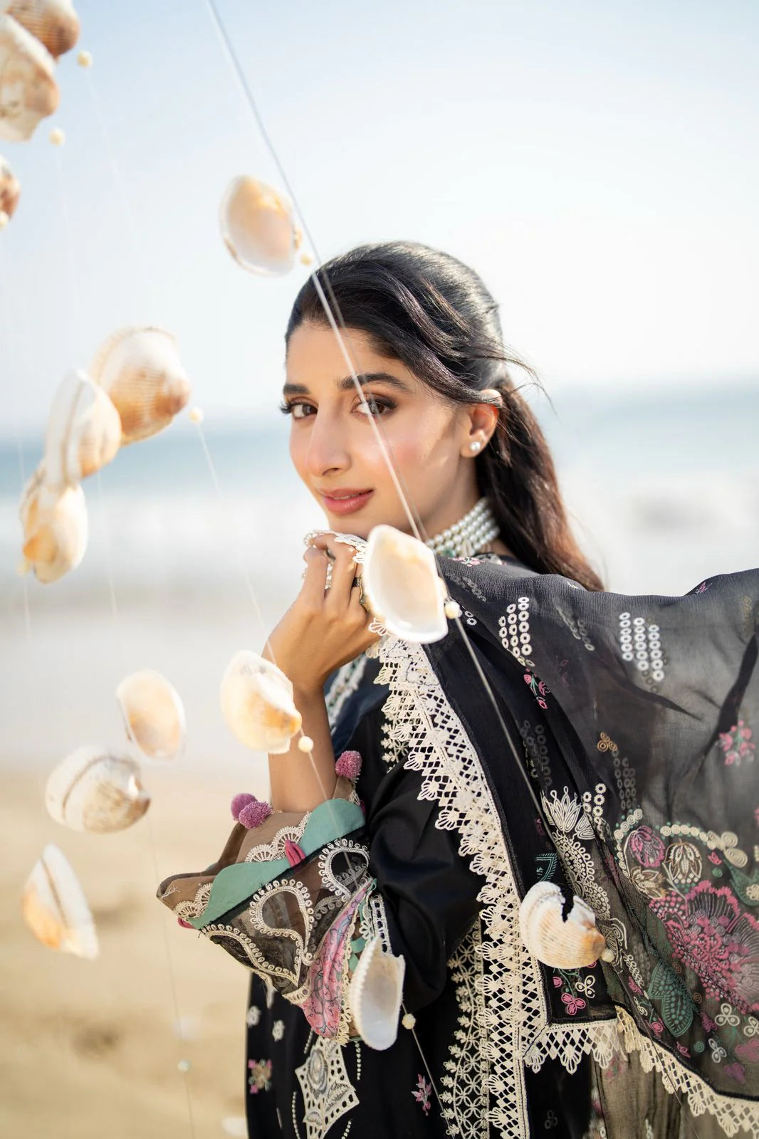 Saagar by aabyaan luxury festive unstitched lawn suits 2025 |Talia - AS-08