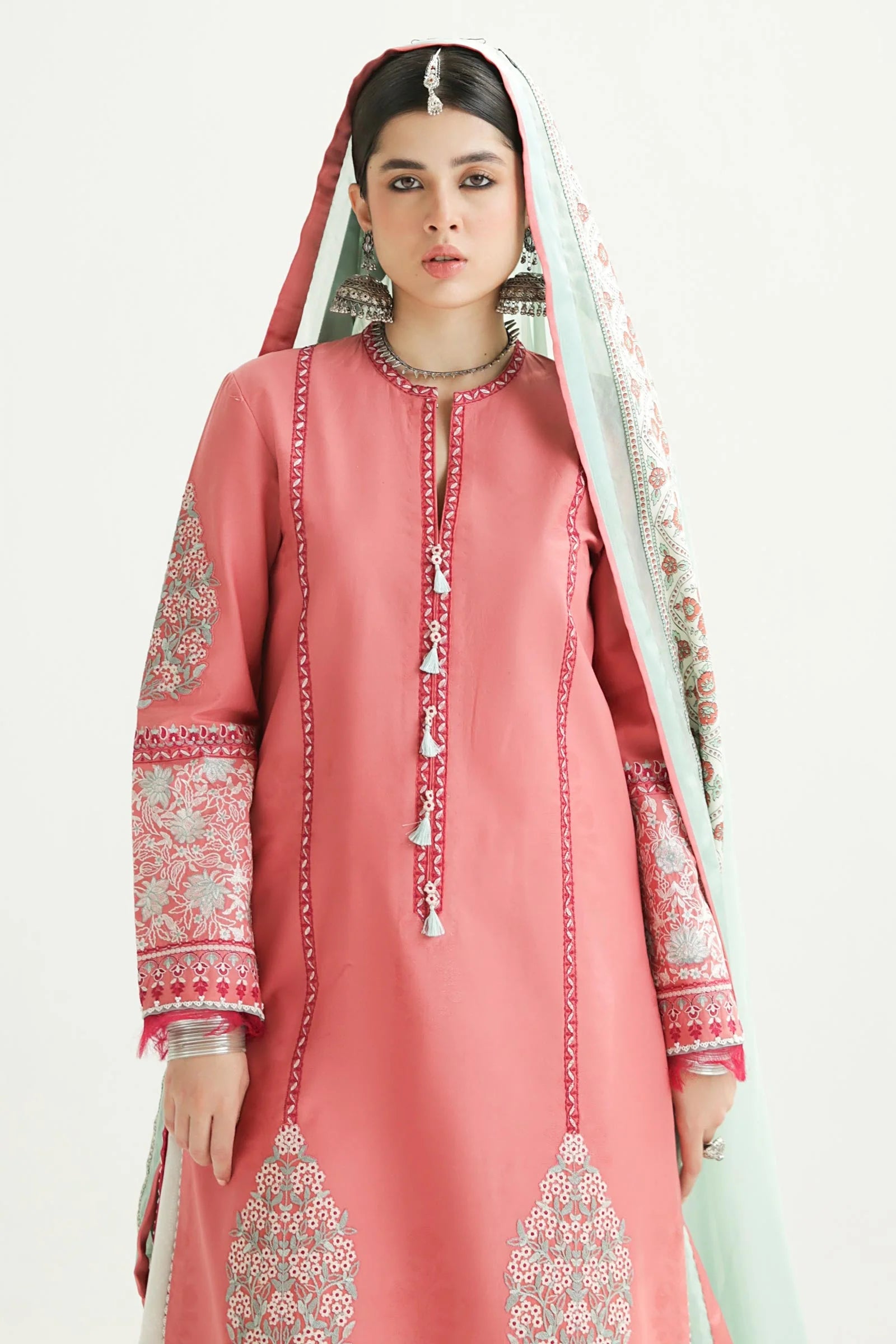 Zara Shahjahan Luxury Lawn Suits | 2024 | 10B (SS-5213)
