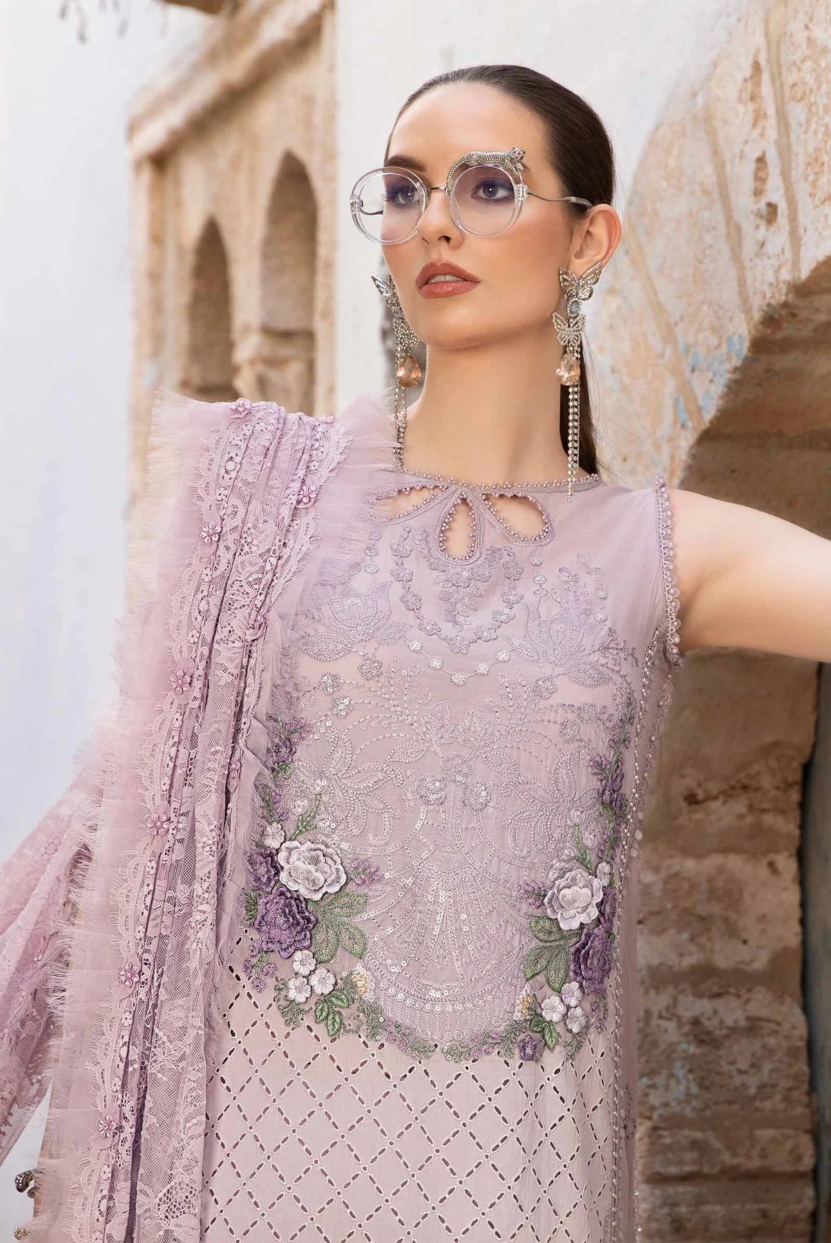 MARIA B Luxury Lawn Suits | 2024 | 11B