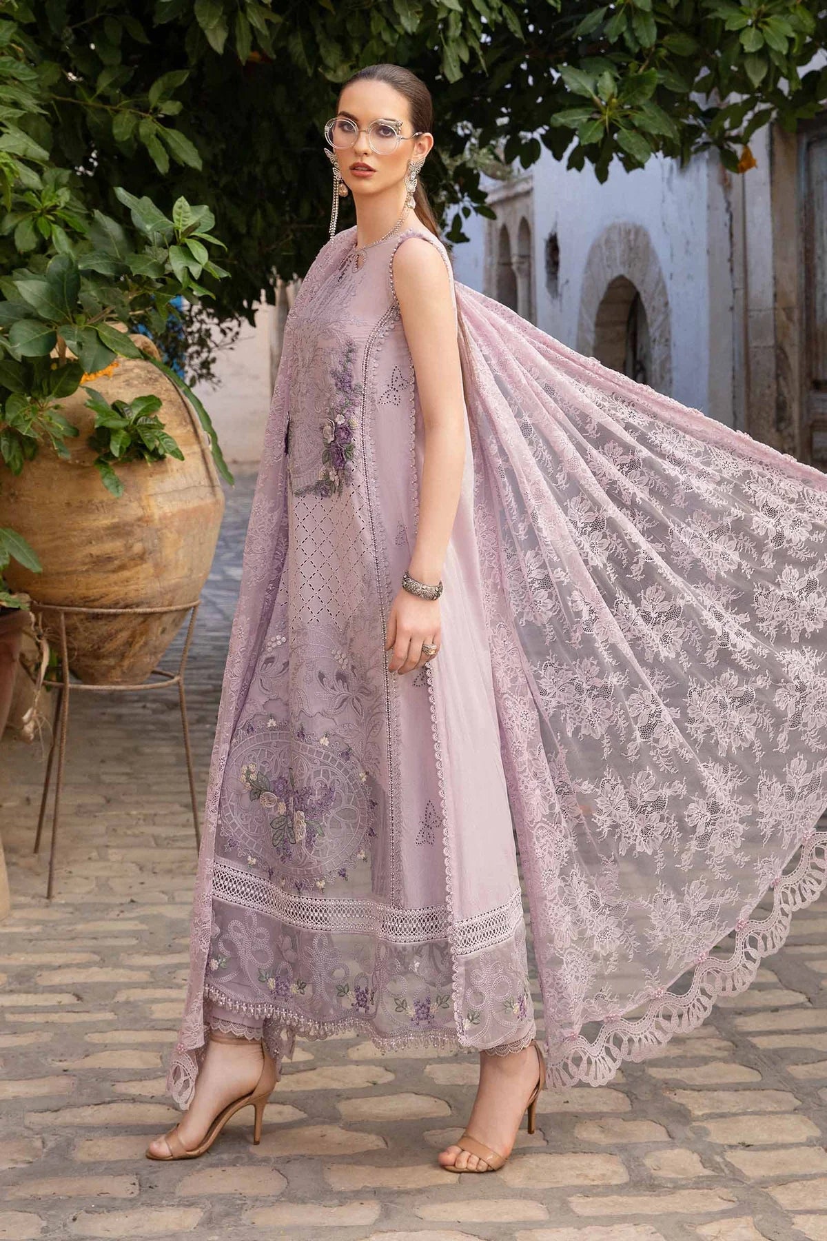 MARIA B Luxury Lawn Suits | 2024 | 11B