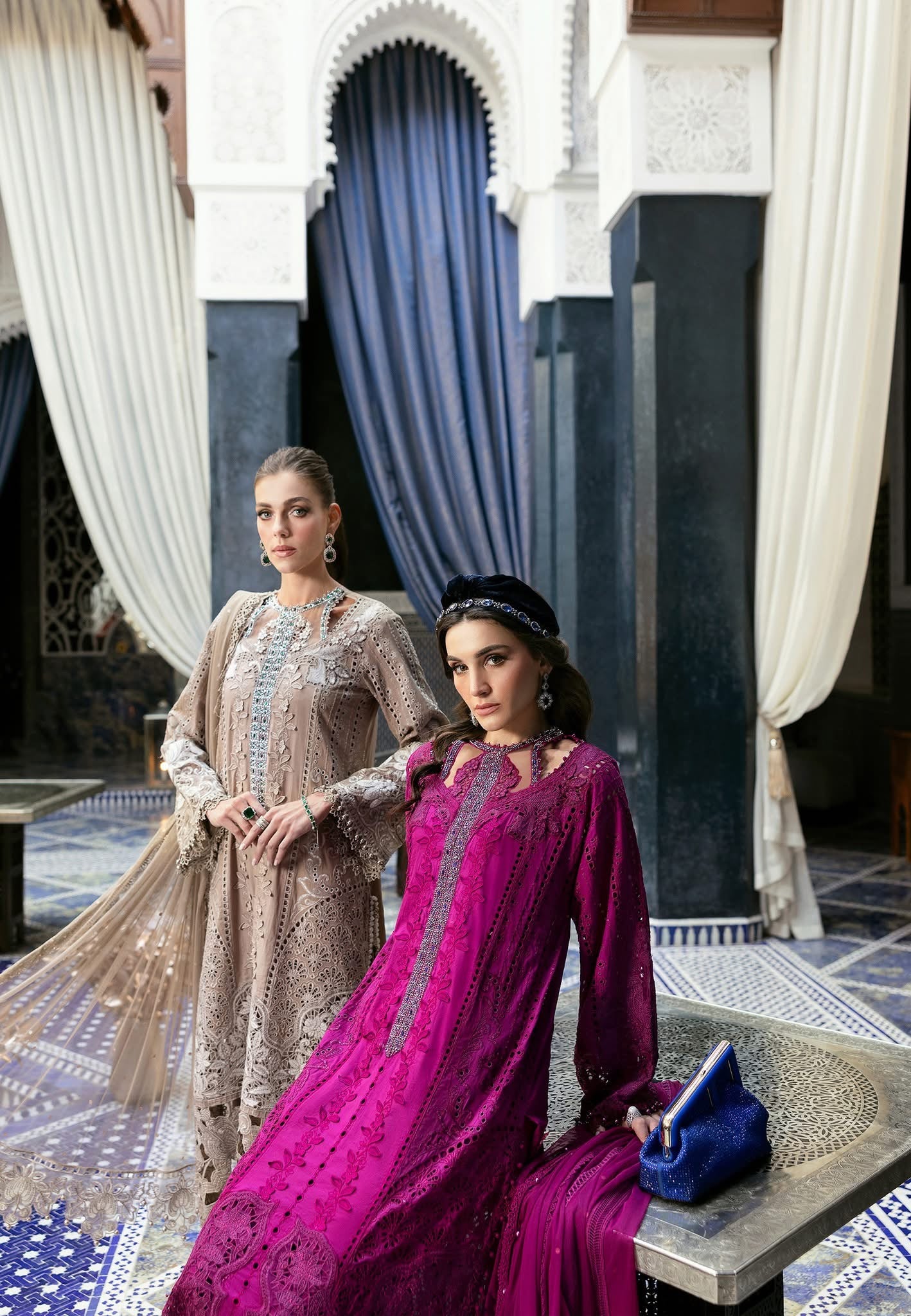 Maria B luxury lawn suits 2025 - 2B