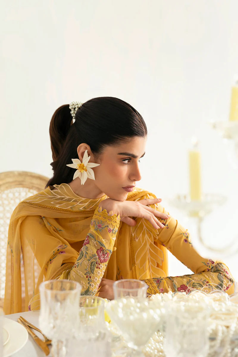 Qalamkar Qprints unstitched lawn suits - 2025 - Mehr
