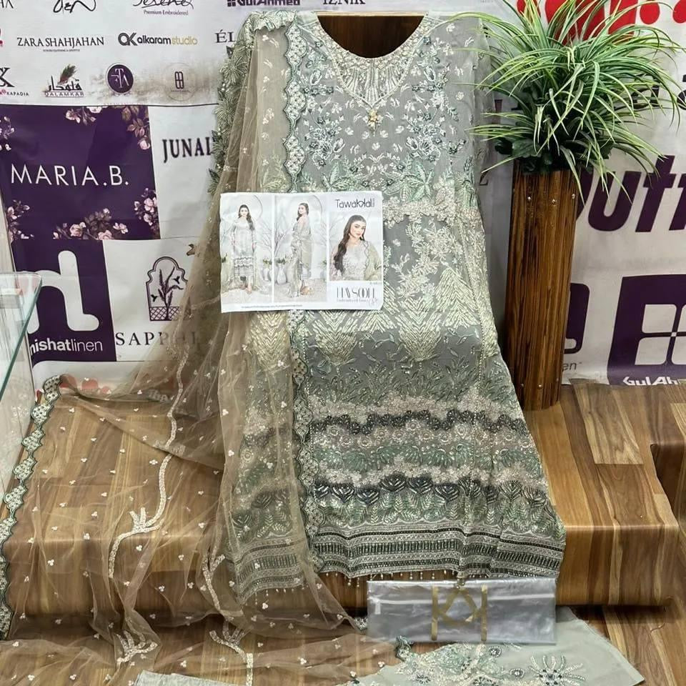 Tawakkal maysoon party wear suits collection - D4