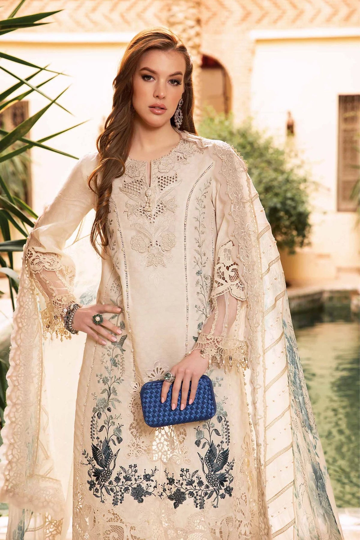 MARIA B Luxury Lawn Suits | 2024 | 14B