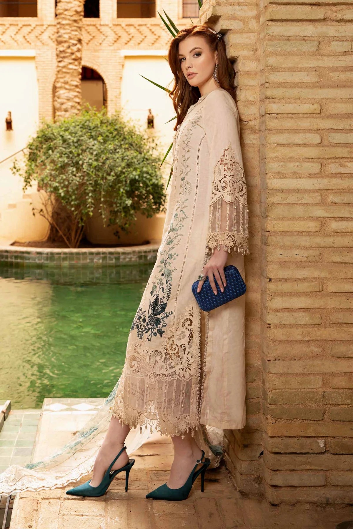 MARIA B Luxury Lawn Suits | 2024 | 14B