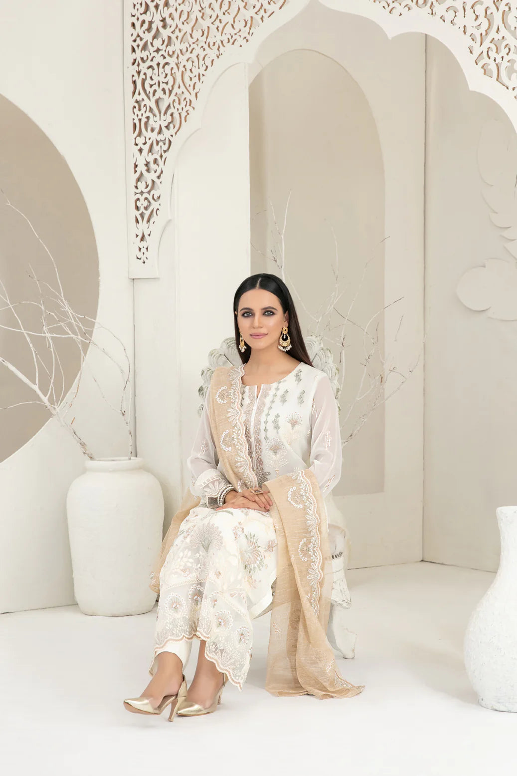 Tawakkal cala collection chiffon suits D-3744