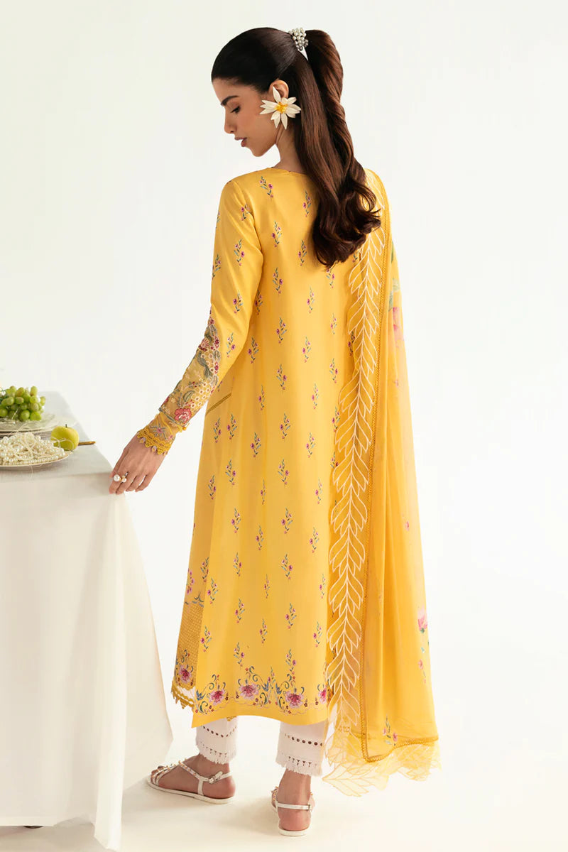Qalamkar Qprints unstitched lawn suits - 2025 - Mehr