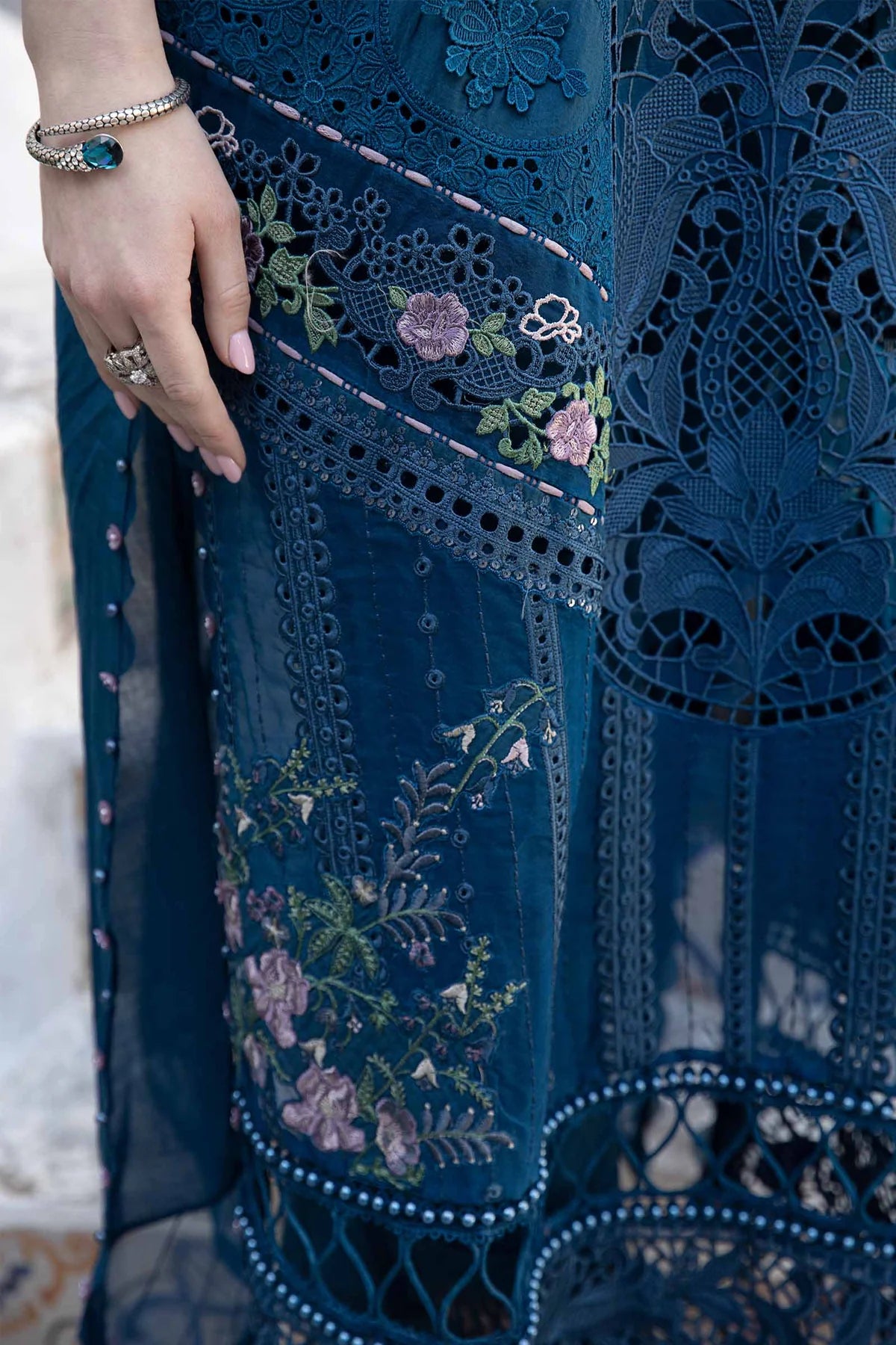 MARIA B Luxury Lawn Suits | 2024 | 15A