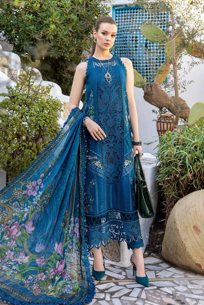 MARIA B Luxury Lawn Suits | 2024 | 15A