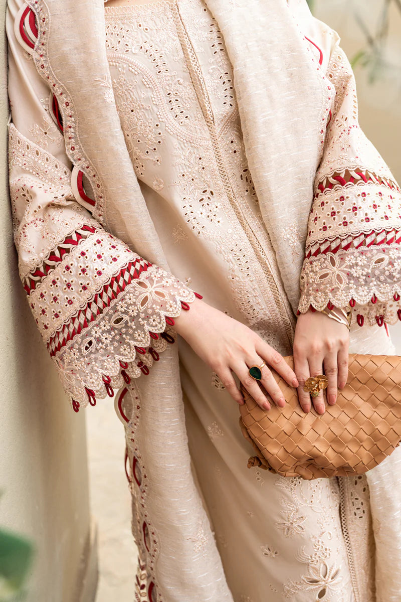 Qalamkar Sahil luxury unstitched lawn suits 2025 - FK-16-Anaya