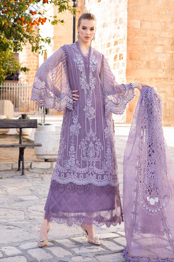 MARIA B Luxury Lawn Suits | 2024 | 1A