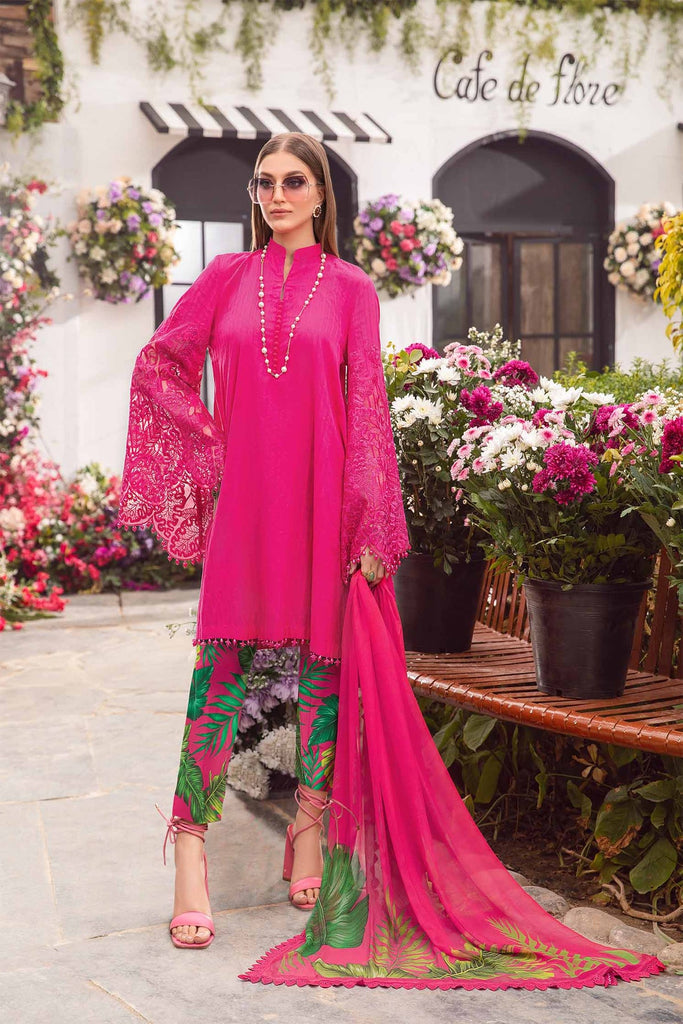 MARIA B M.Prints | Spring Summer Lawn Suits : 2024 | 1B