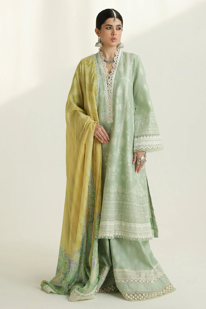 Zara Shahjahan Luxury Lawn Suits | 2024 | 1B