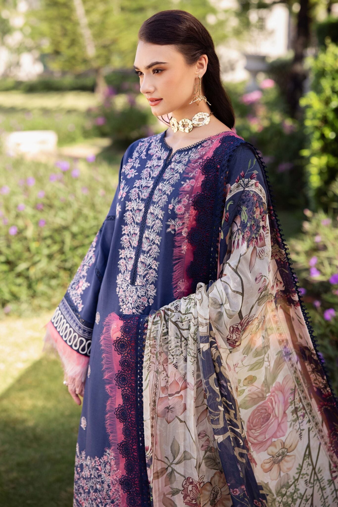 Jade Le Premier embroidered lawn suits 2025 | LEP-20757
