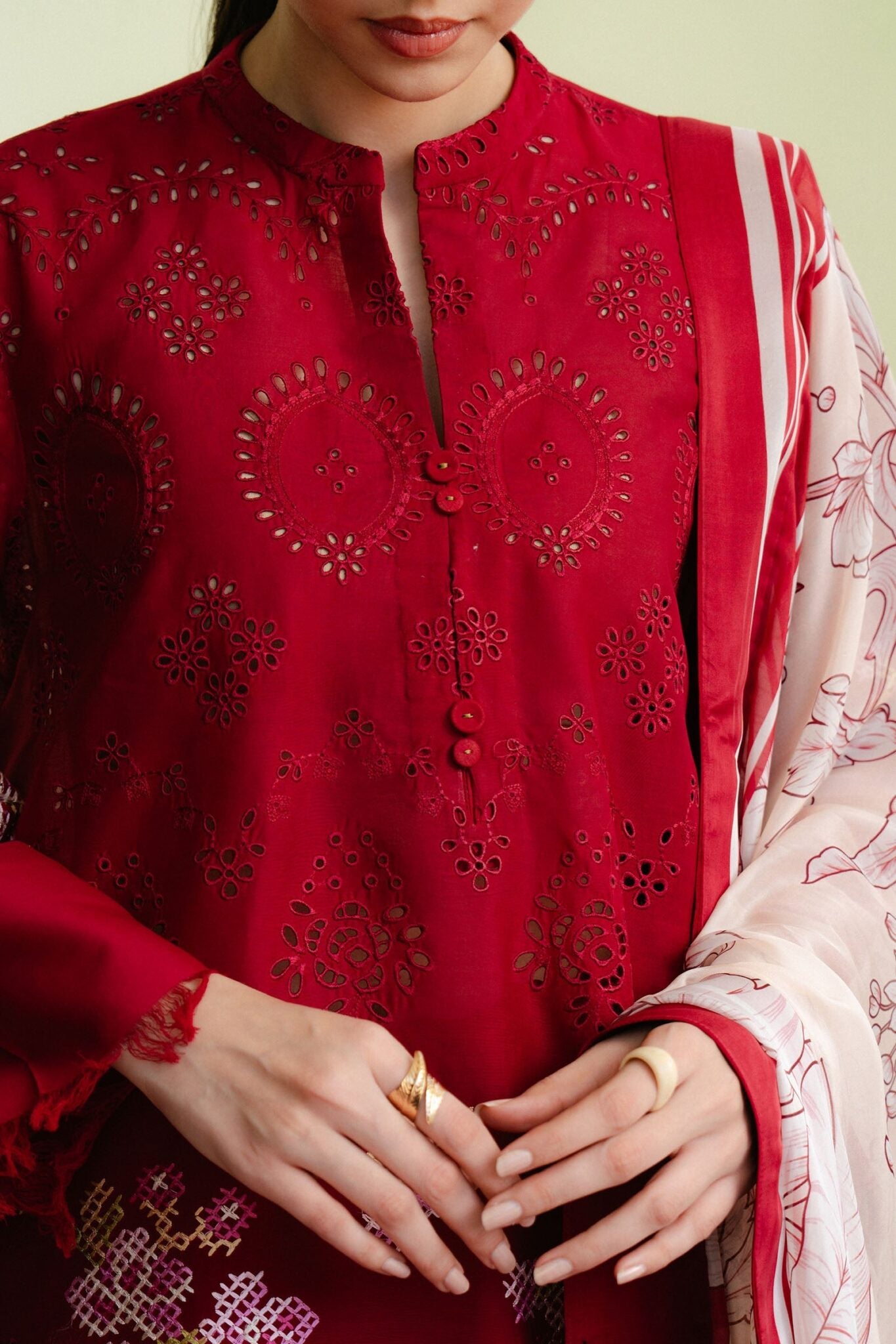 Coco by Zara Shahjahan Embroidered lawn suits 2025 - 6A