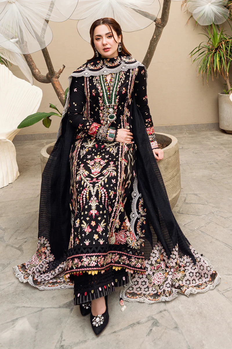 Qalamkar Sahil luxury unstitched lawn suits 2025 - FK-15-Hannah
