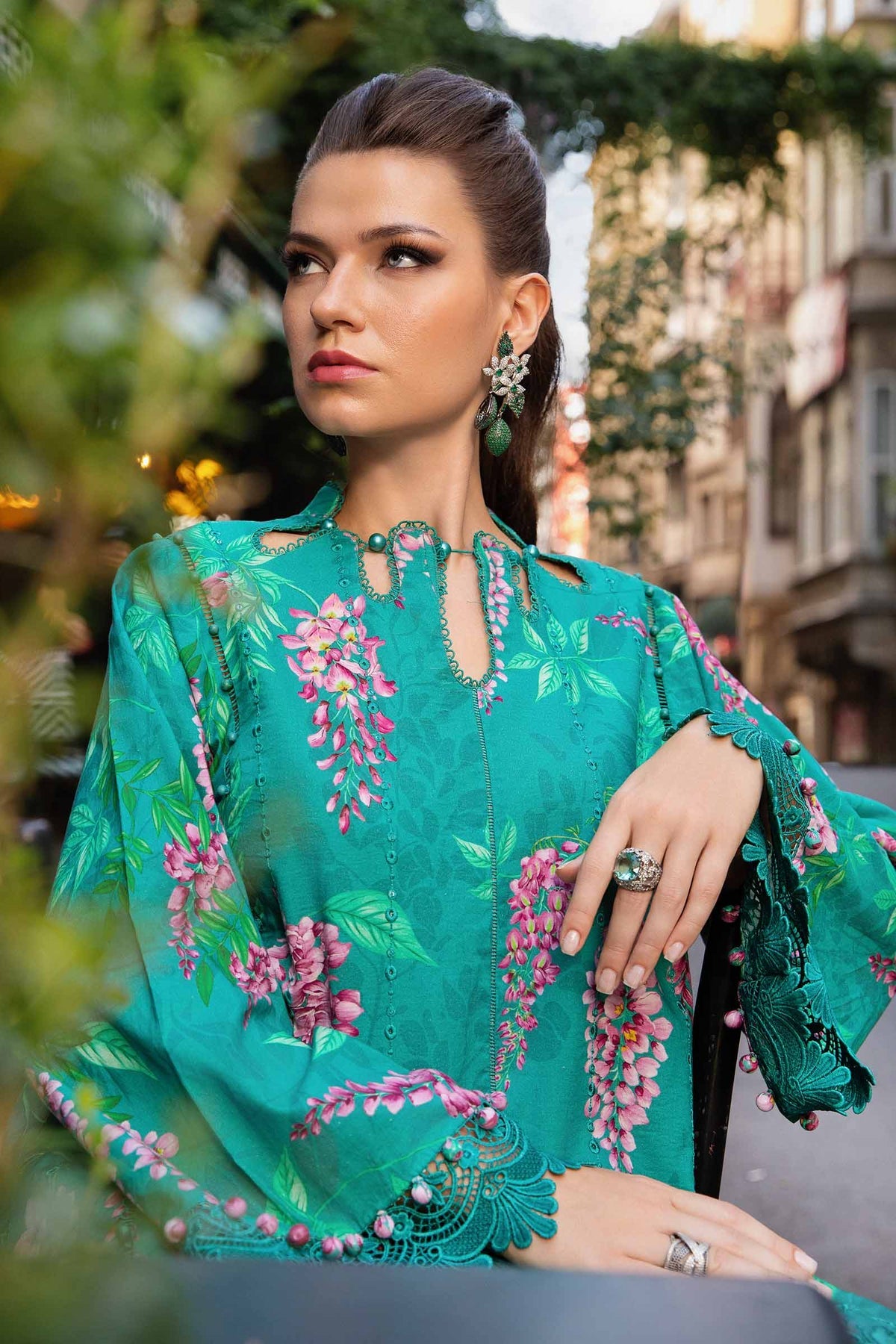Maria B M-Prints Fall Edit Lawn Suits | 2024 | MPT-2301-A