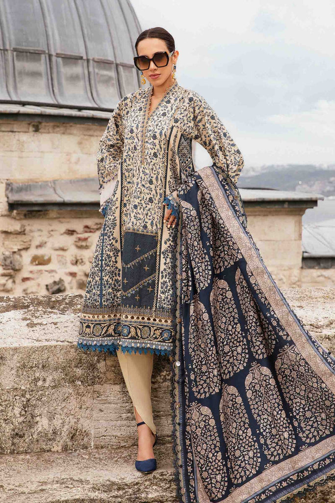 Maria B M-Prints Fall Edit Lawn Suits | 2024 | MPT-2302-A