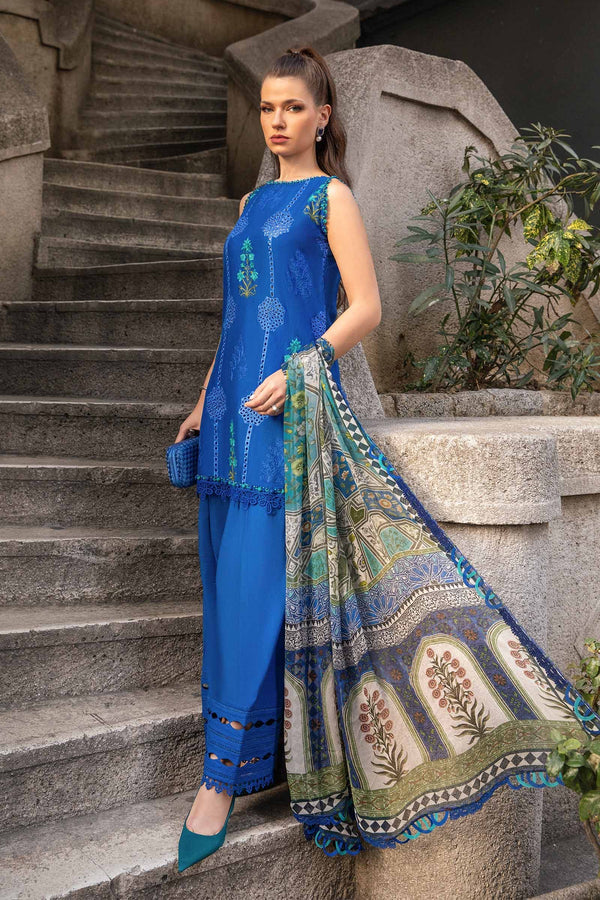 Maria B M-Prints Fall Edit Lawn Suits | 2024 | MPT-2303-A