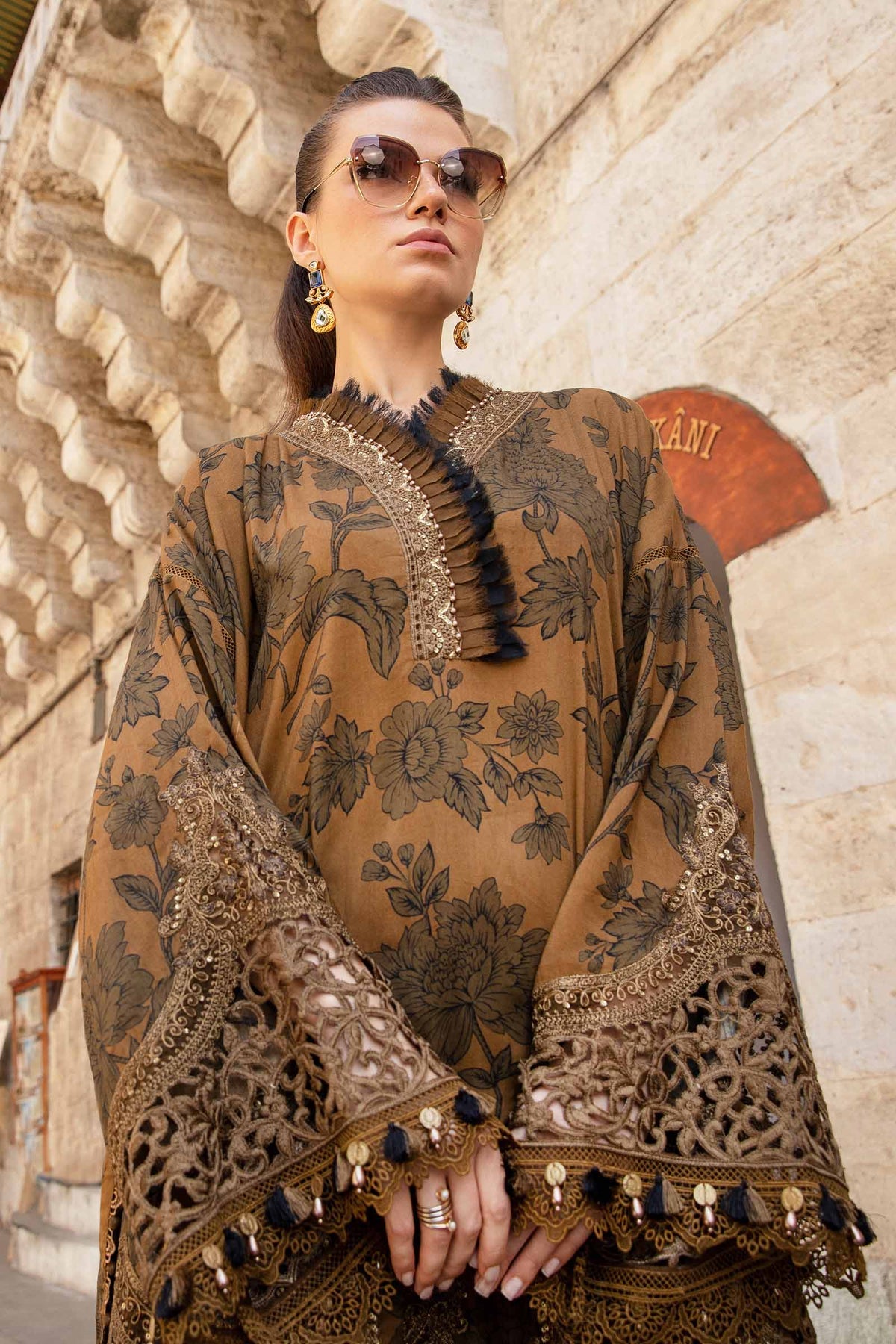 Maria B M-Prints Fall Edit Lawn Suits | 2024 | MPT-2309-A