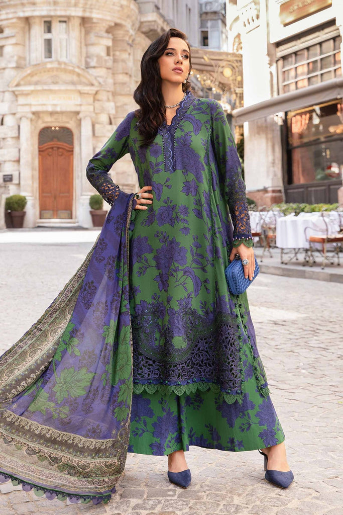 Maria B M-Prints Fall Edit Lawn Suits | 2024 | MPT-2309-B